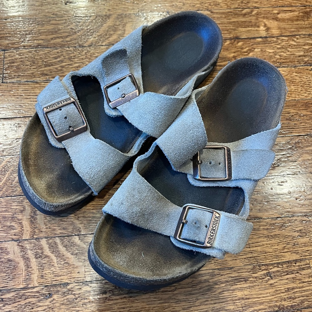 Suede Birkenstock Sandals size 35